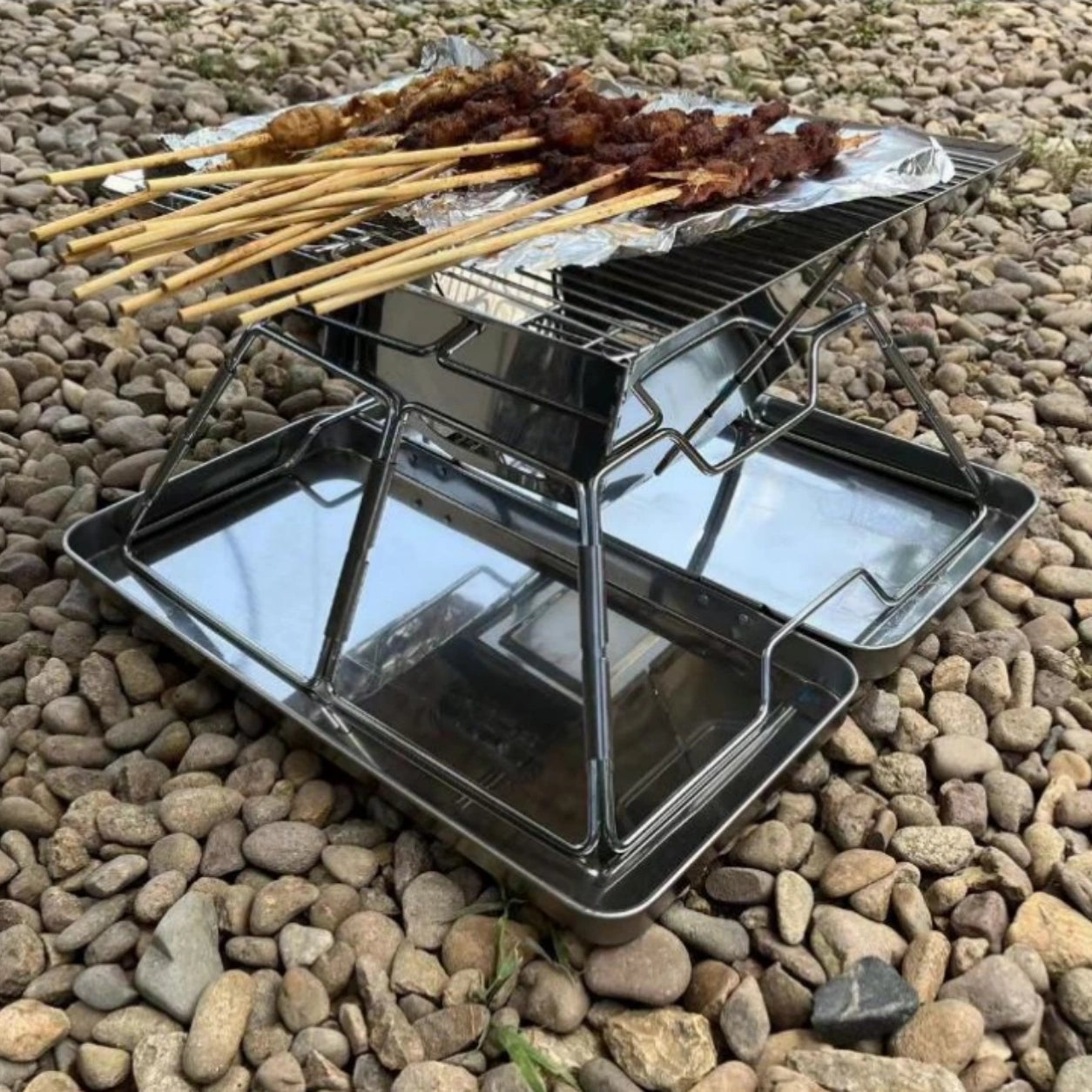 Portable Folding Fire Pit