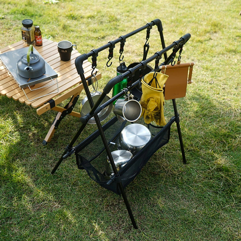 Folding Outdoor Storage Rack