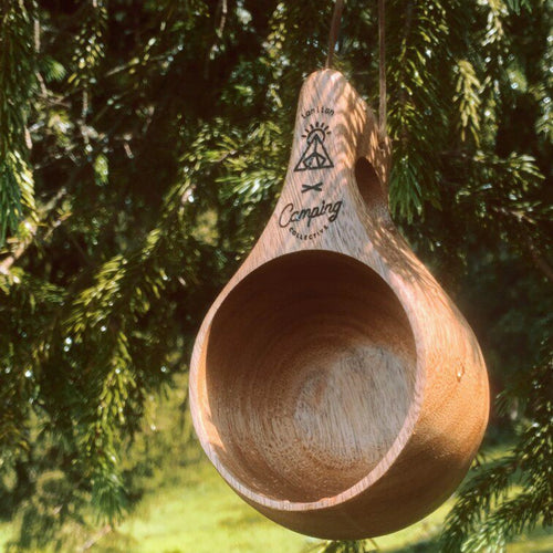 Hand Carved Acacia Wood Kuksa Cup