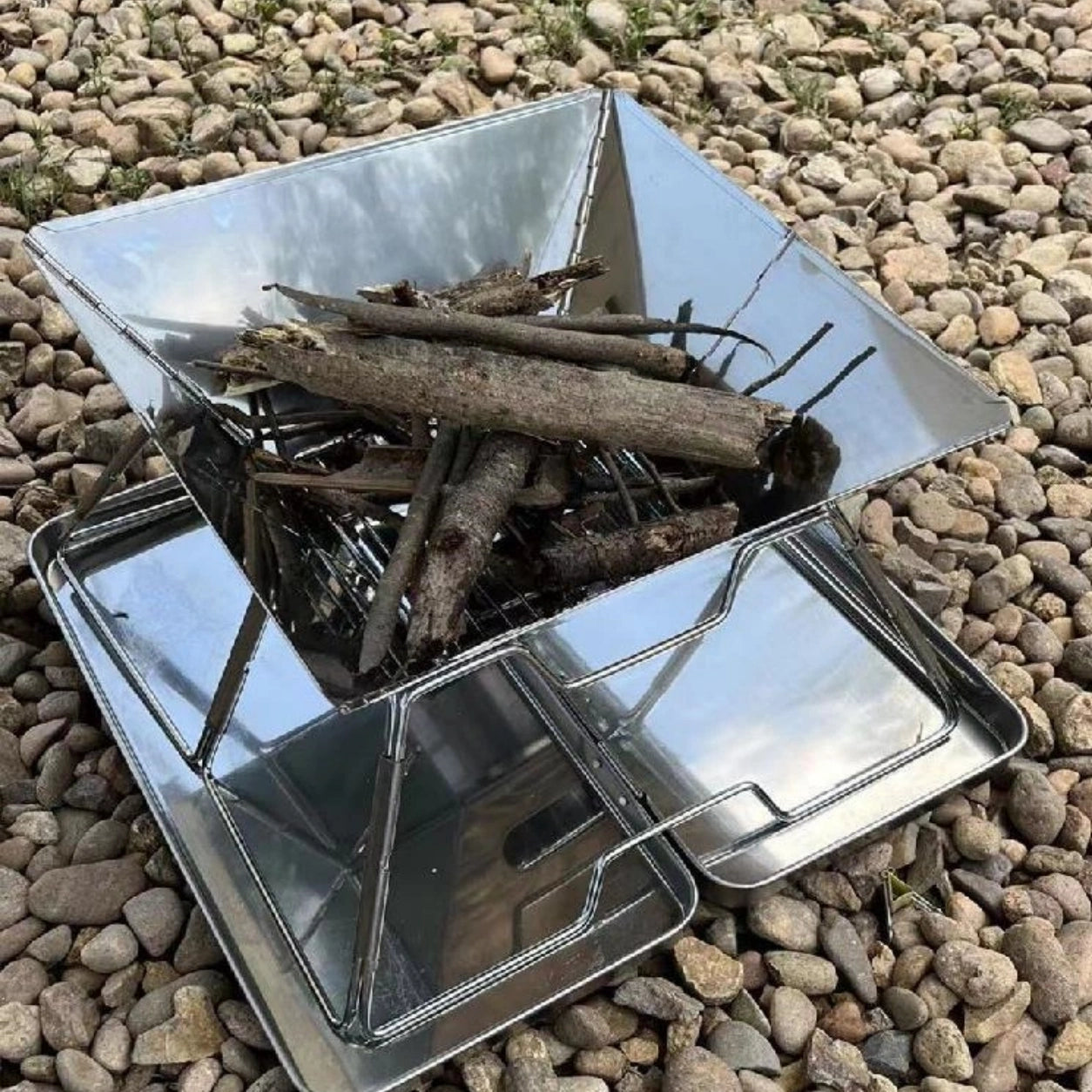 Portable Folding Fire Pit