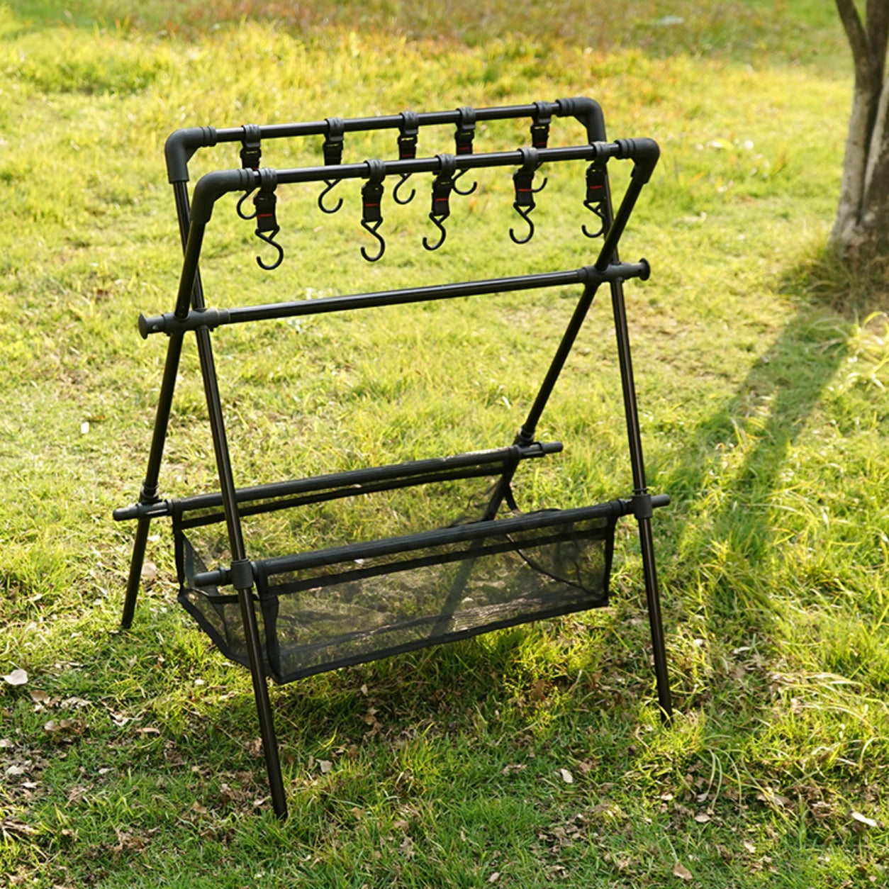 Folding Outdoor Storage Rack