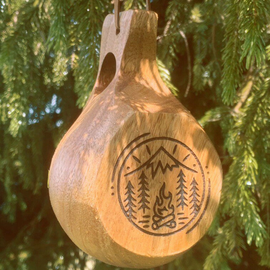 Hand Carved Acacia Wood Kuksa Cup