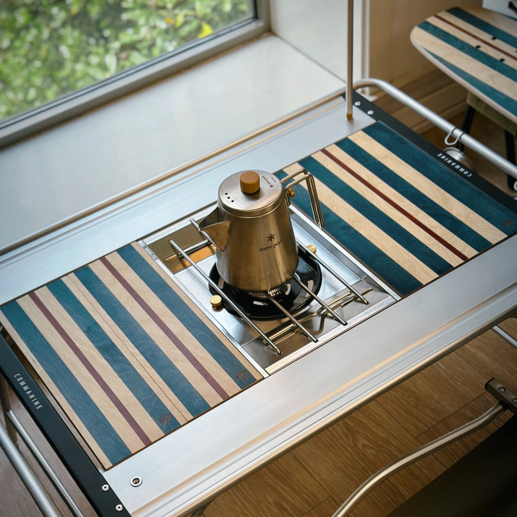 IGT Table Board – Blue Striped Wood Full/Half Unit Option