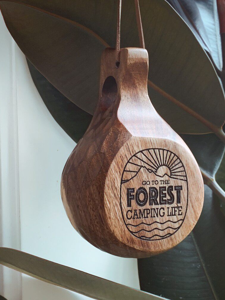 Hand Carved Solid Wood Kuksa Cup
