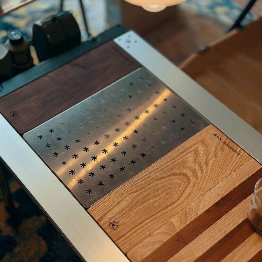 IGT Solid Oak Table Board – 0.5 Unit Natural Wood Insert