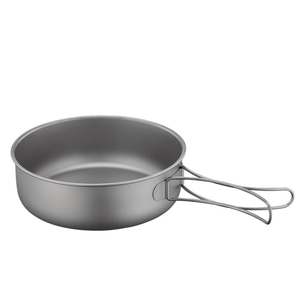 Titanium Frying Pan and Soup Pot