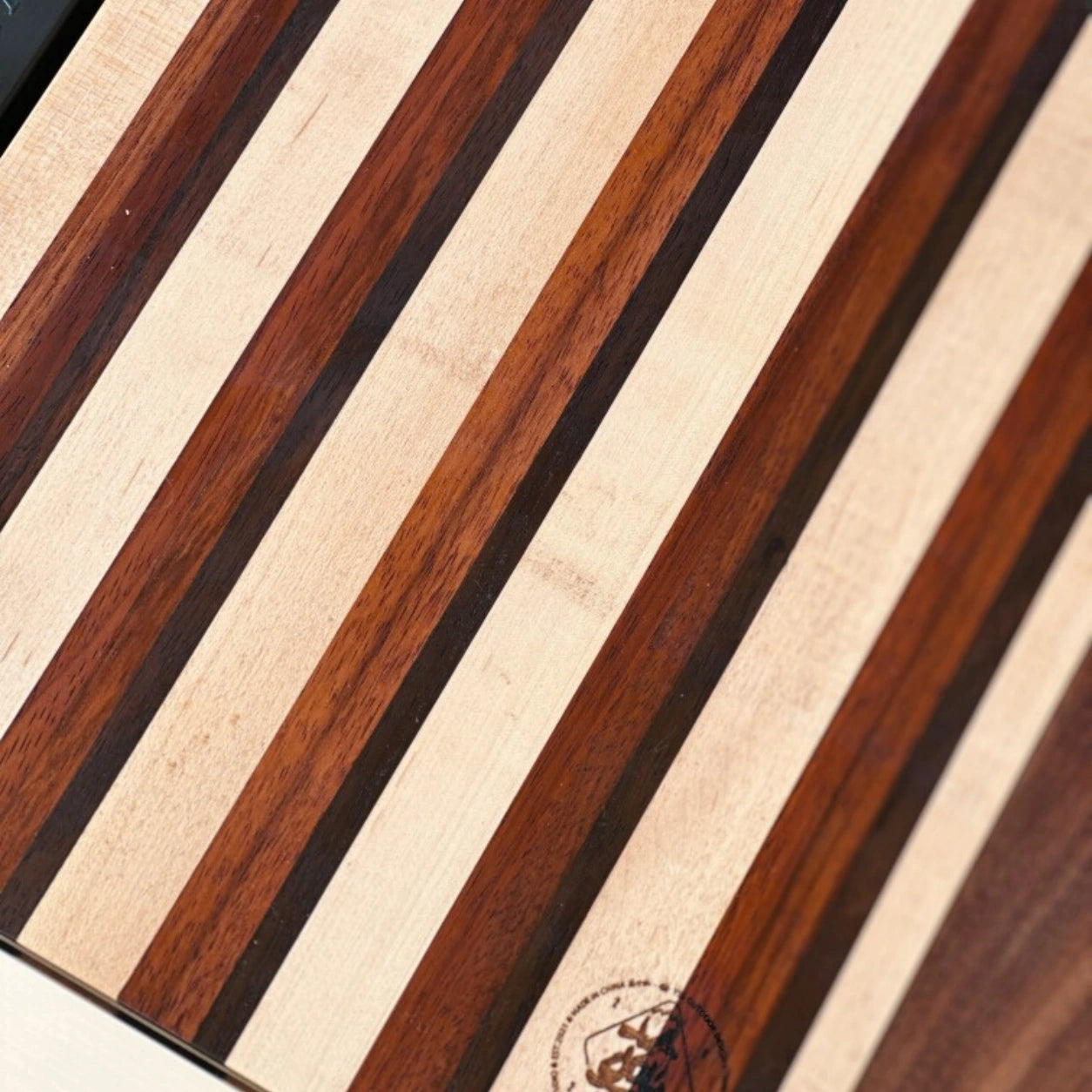 IGT Solid Wood Table Board - One Unit Multi-Wood Inlay