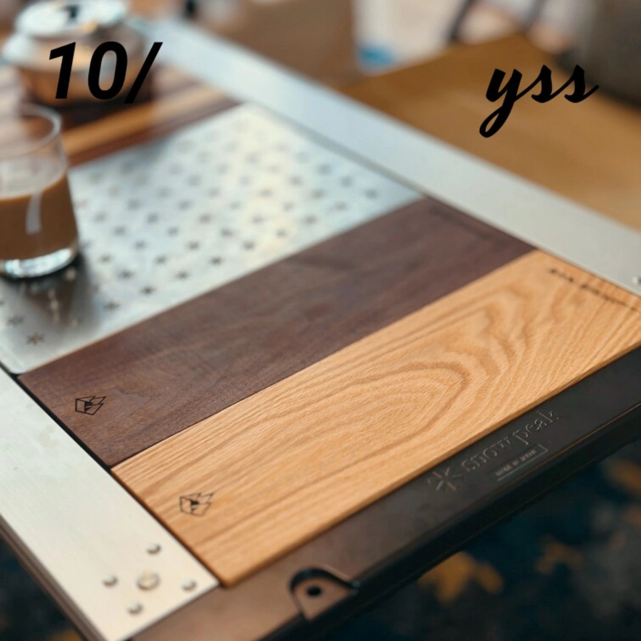 IGT Solid Oak Table Board – 0.5 Unit Natural Wood Insert
