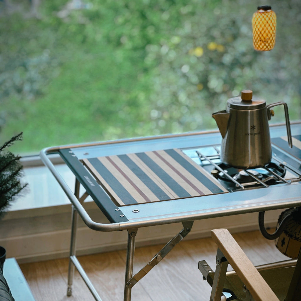 IGT Table Board – Blue Striped Wood Full/Half Unit Option