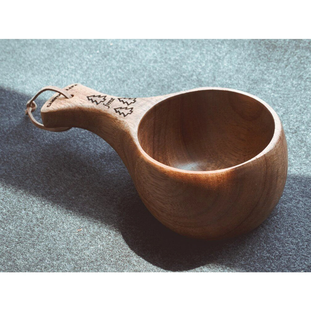 Hand Carved Solid wood Kuksa Cup
