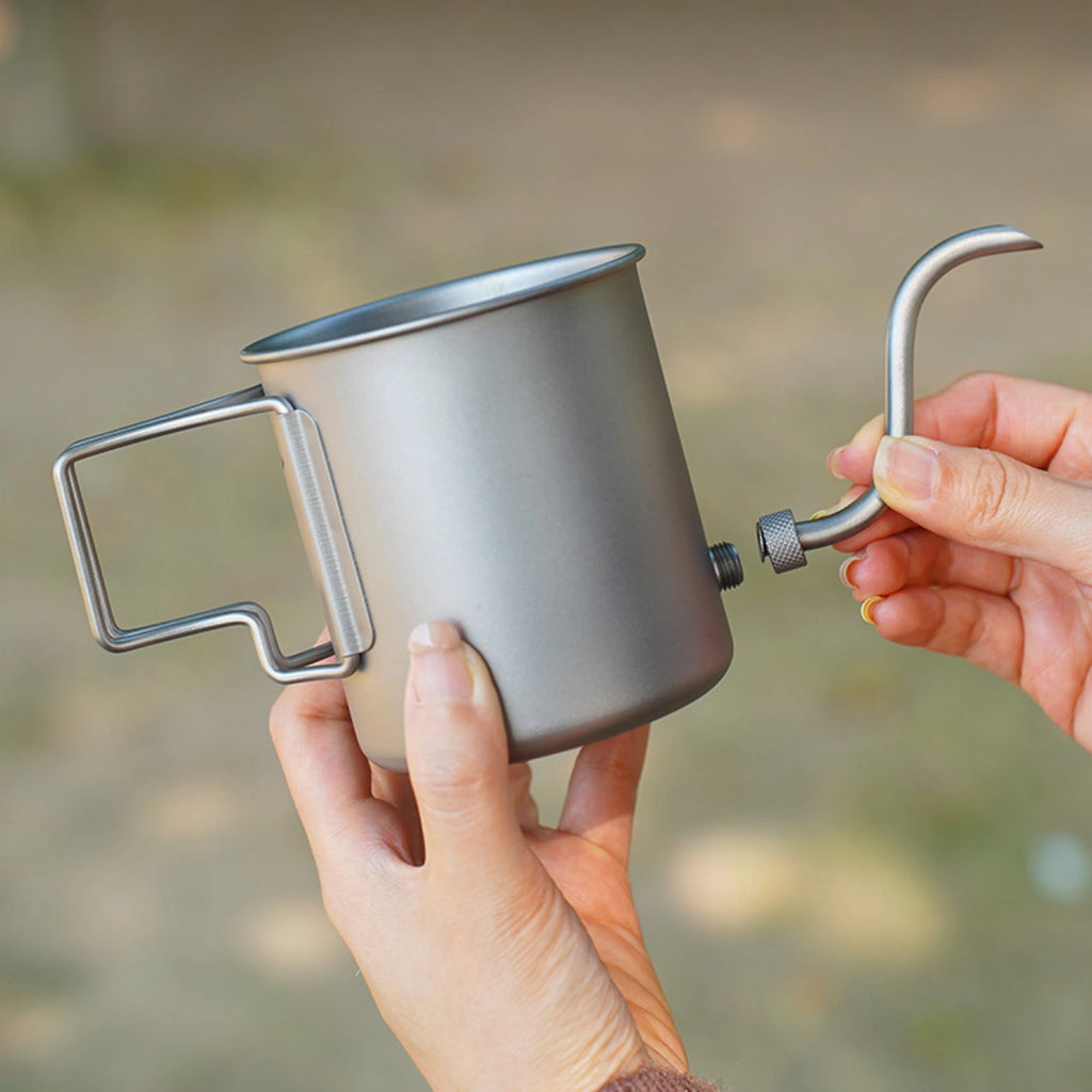 Titanium Pour Over Coffee Kettle