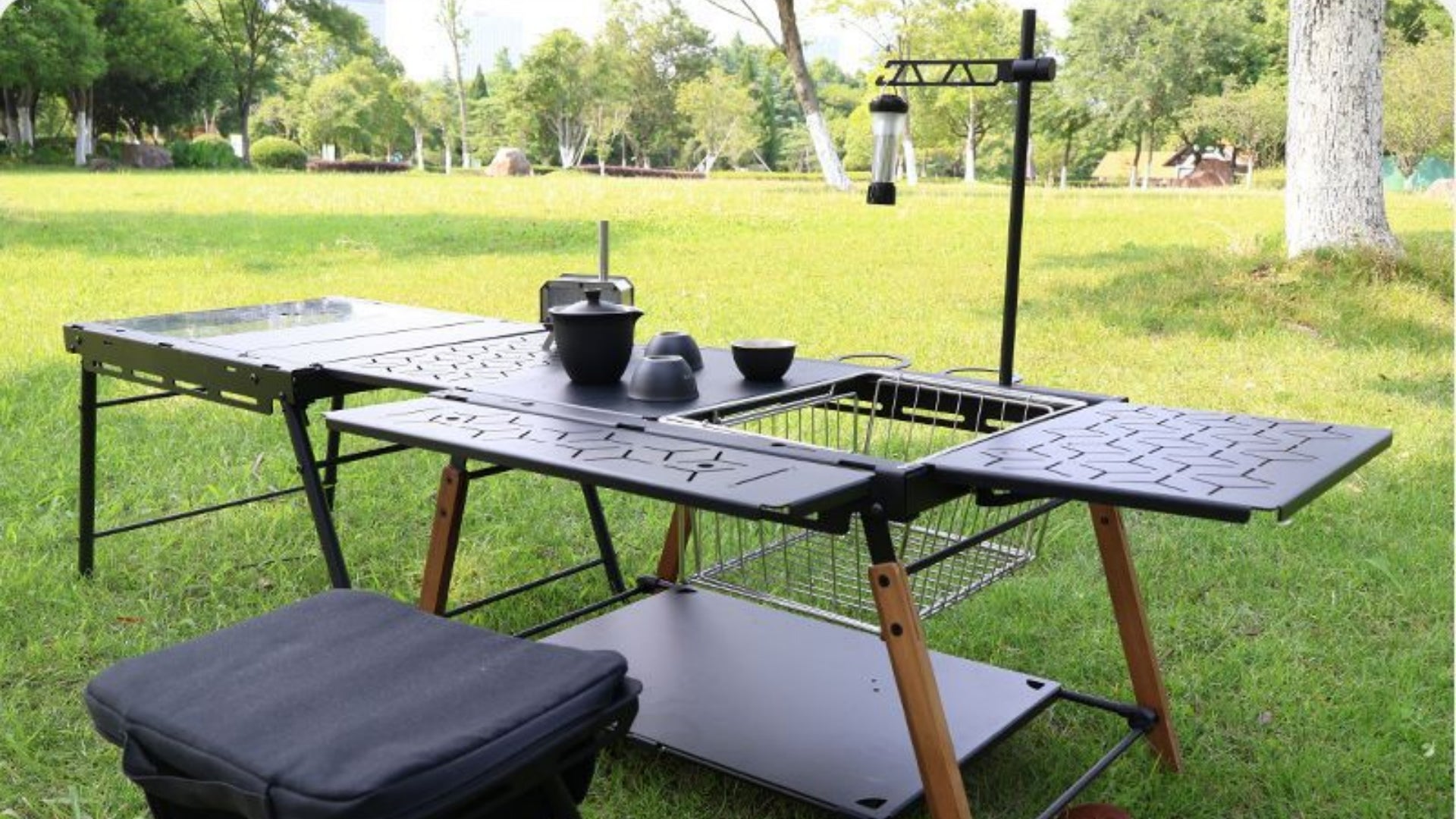 Two-Unit IGT Modular Camp Table