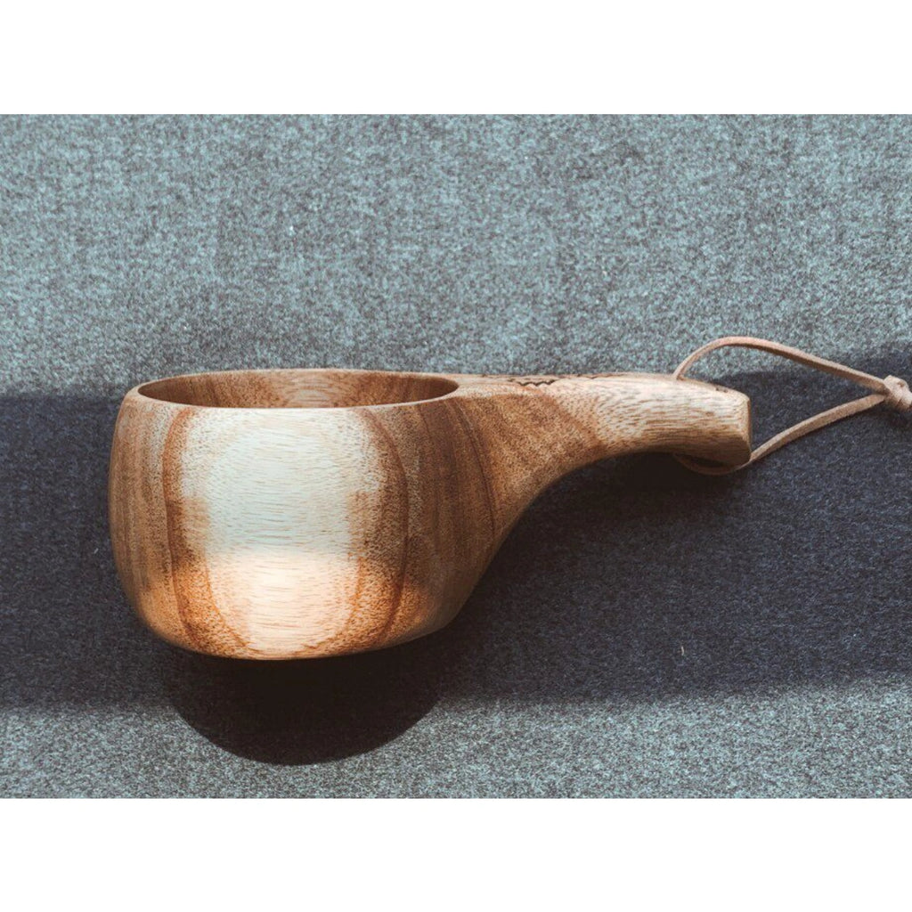 Hand Carved Solid wood Kuksa Cup