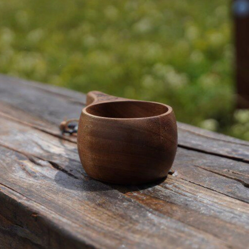 Hand Carved Acacia Wood Kuksa Cup