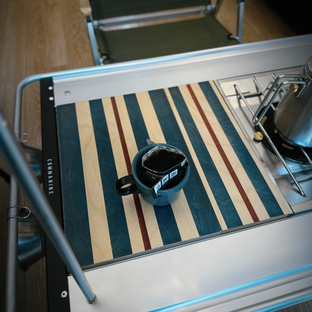 IGT Table Board – Blue Striped Wood Full/Half Unit Option