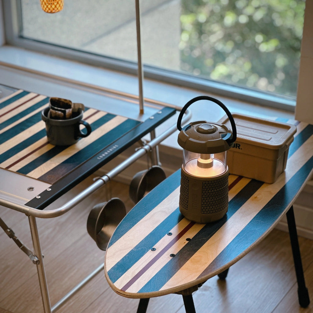 IGT Table Board – Blue Striped Wood Full/Half Unit Option