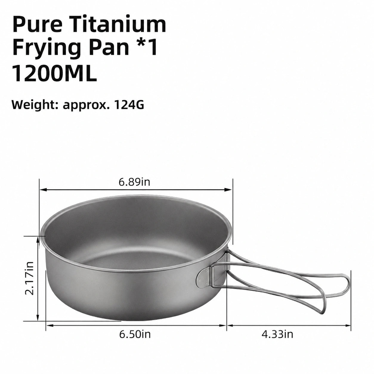 Titanium Frying Pan and Soup Pot