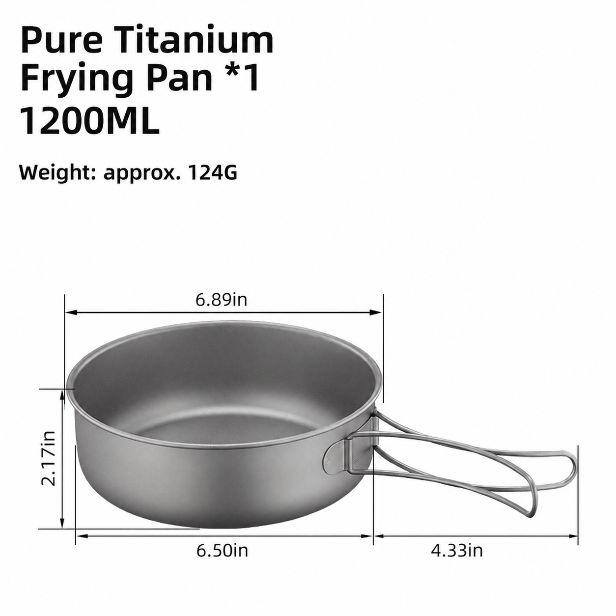 Titanium Frying Pan and Soup Pot