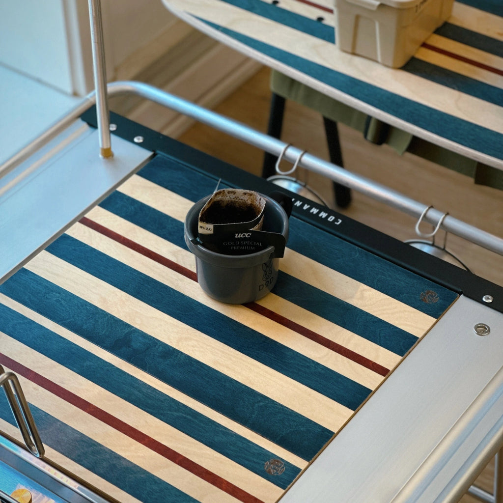 IGT Table Board – Blue Striped Wood Full/Half Unit Option