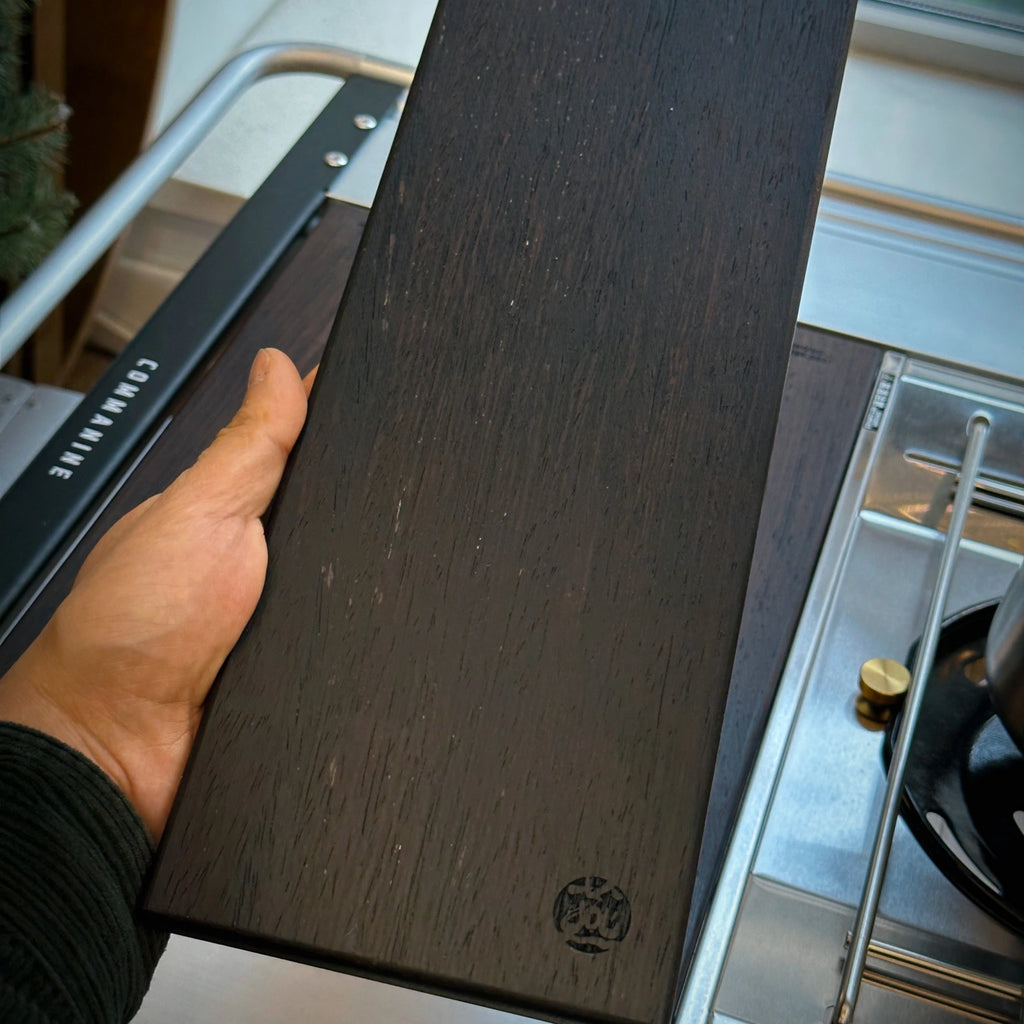 IGT Wenge Wood Table Board – 0.5 Unit Natural Wood Insert