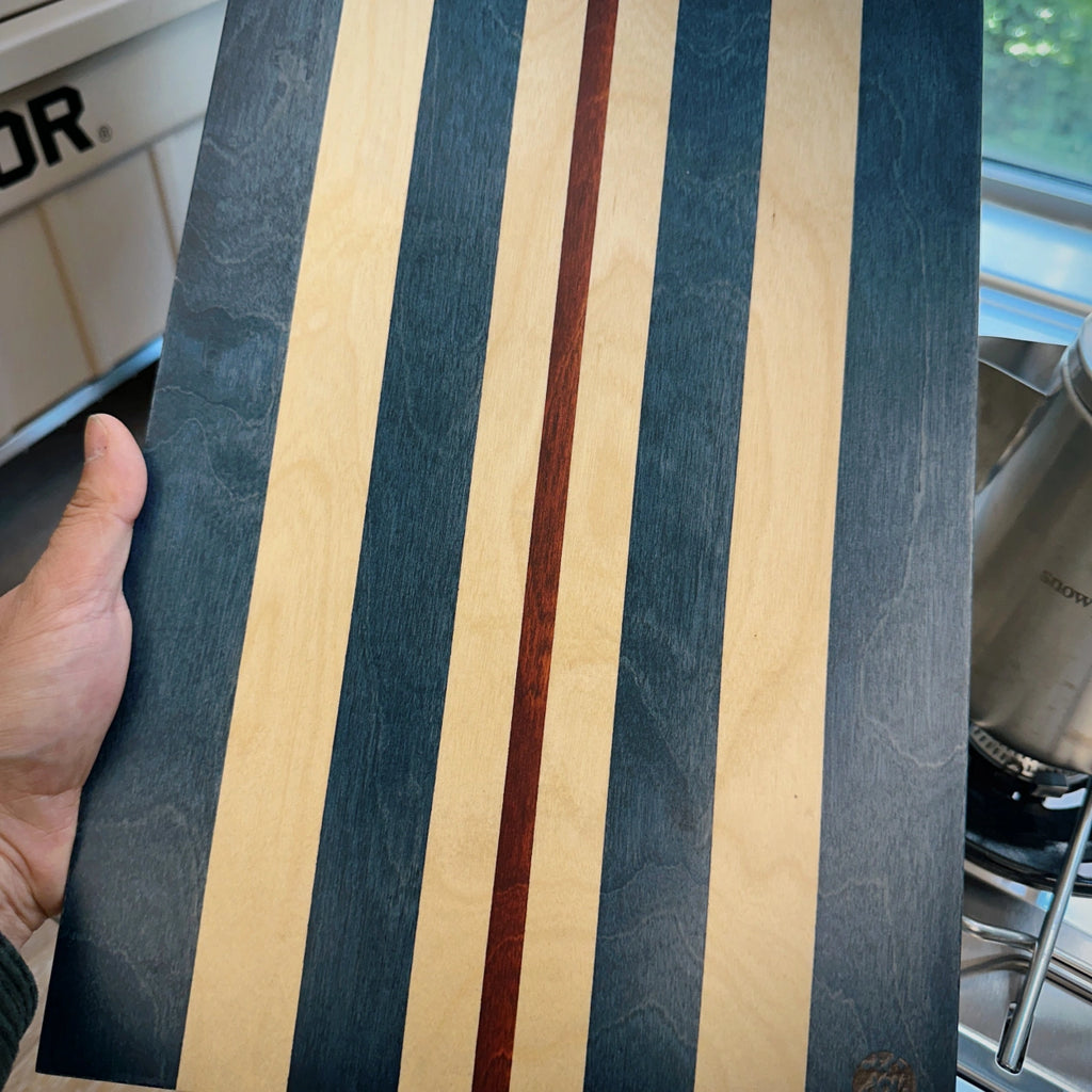 IGT Table Board – Blue Striped Wood Full/Half Unit Option