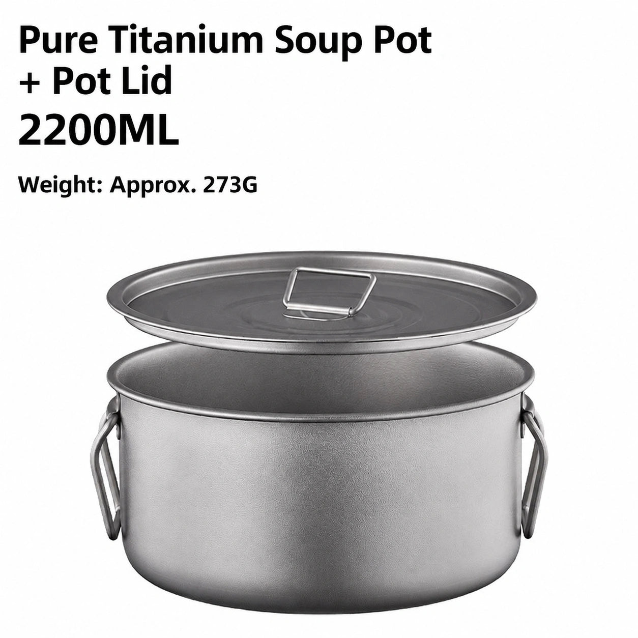 Titanium Frying Pan and Soup Pot