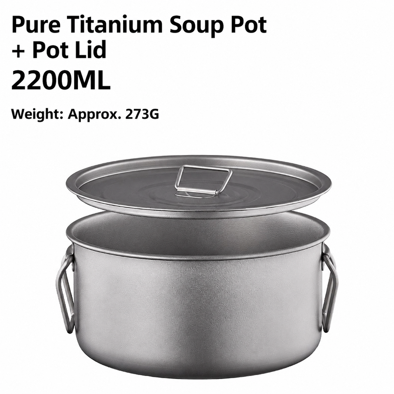 Titanium Frying Pan and Soup Pot