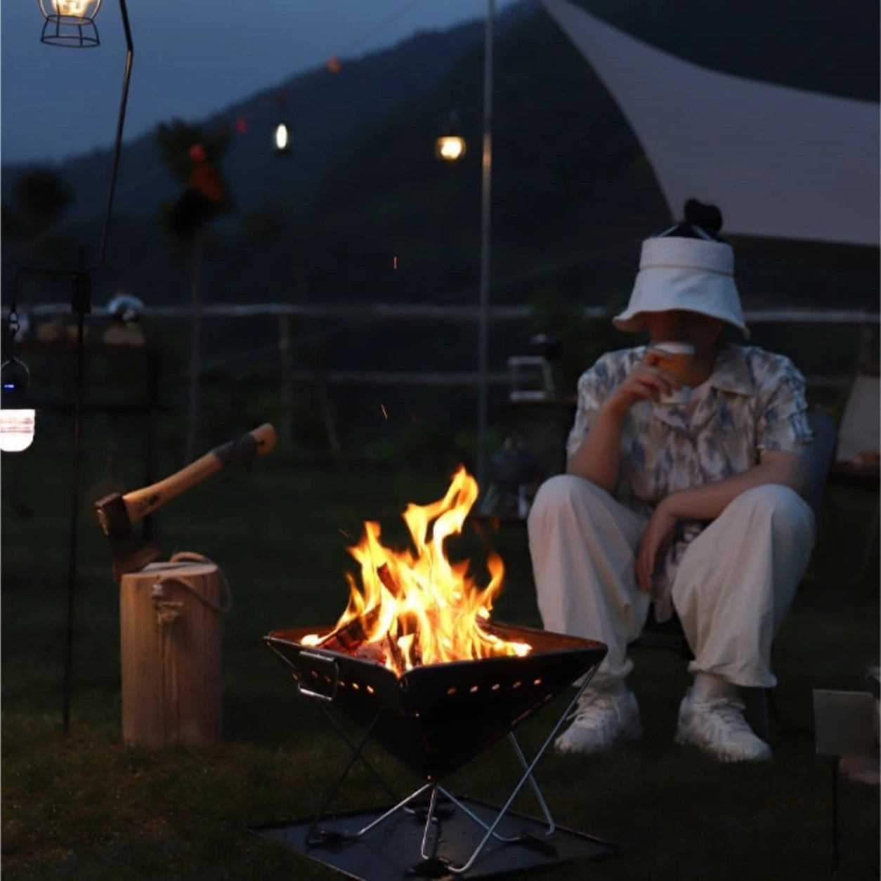 Stainless Steel Charcoal Grill
