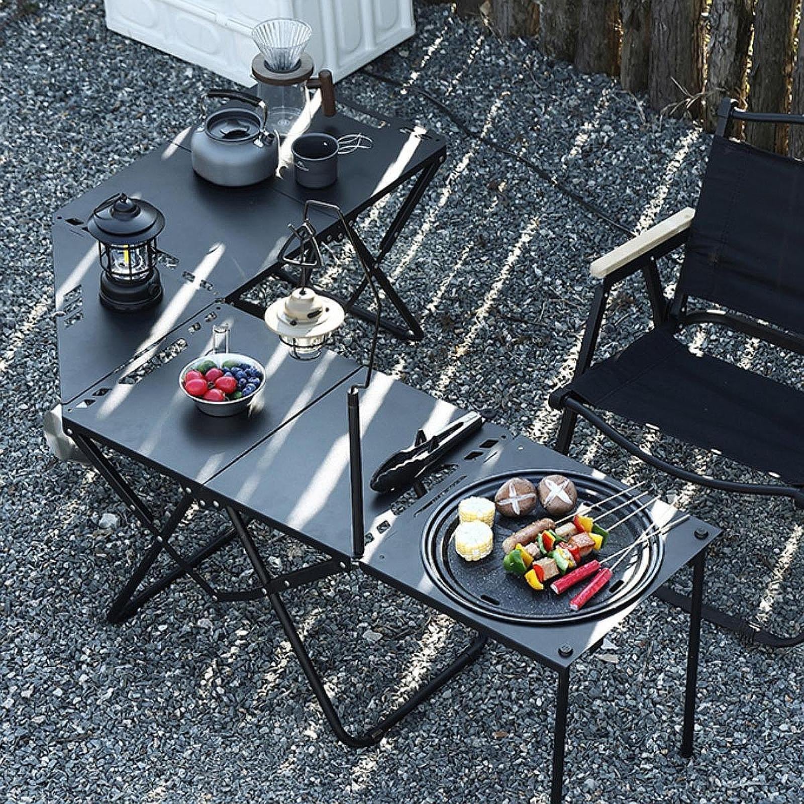 Portable IGT Folding Camp Table