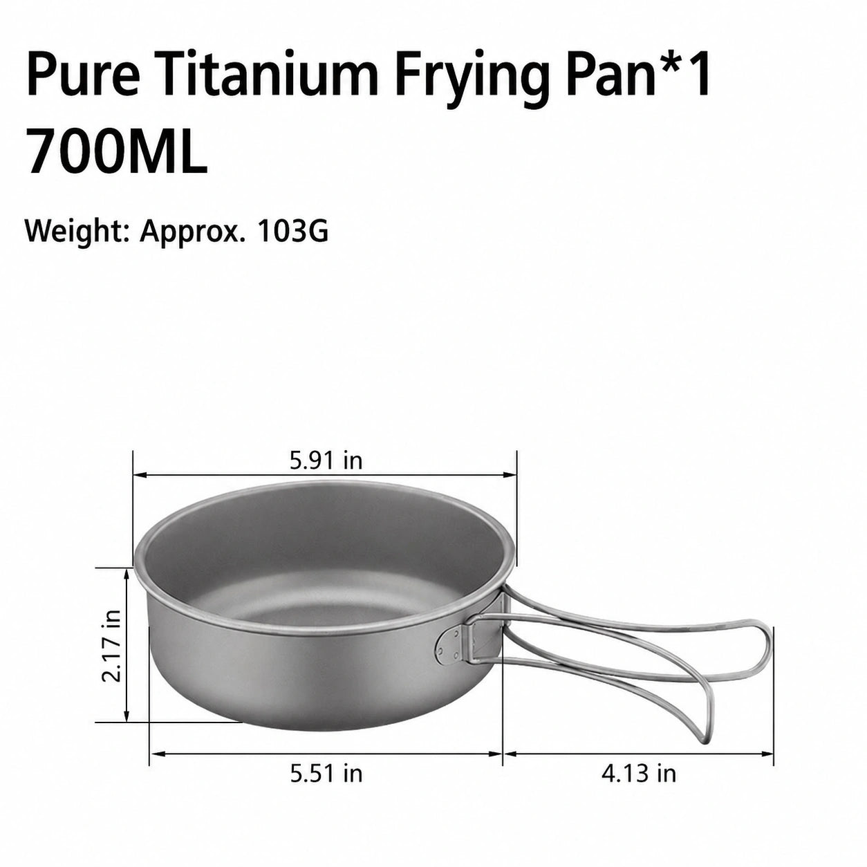 Titanium Frying Pan and Soup Pot