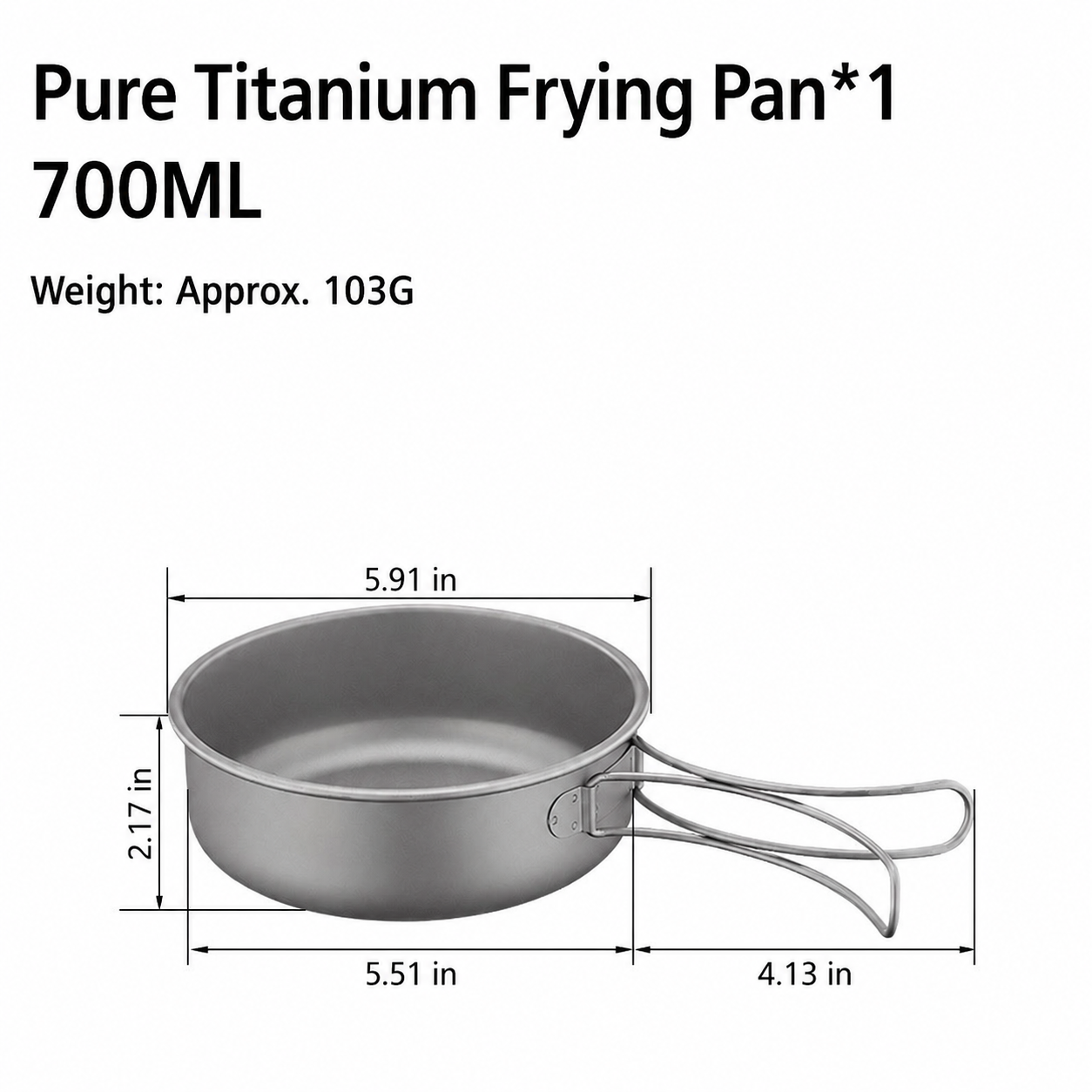 Titanium Frying Pan and Soup Pot