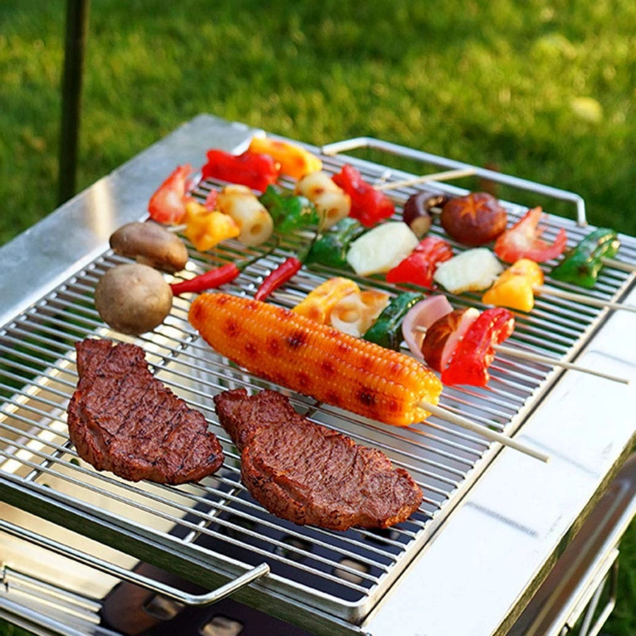 Stainless Steel Charcoal Grill