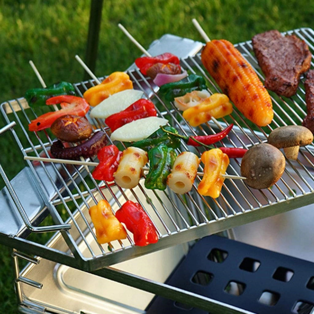 Stainless Steel Charcoal Grill