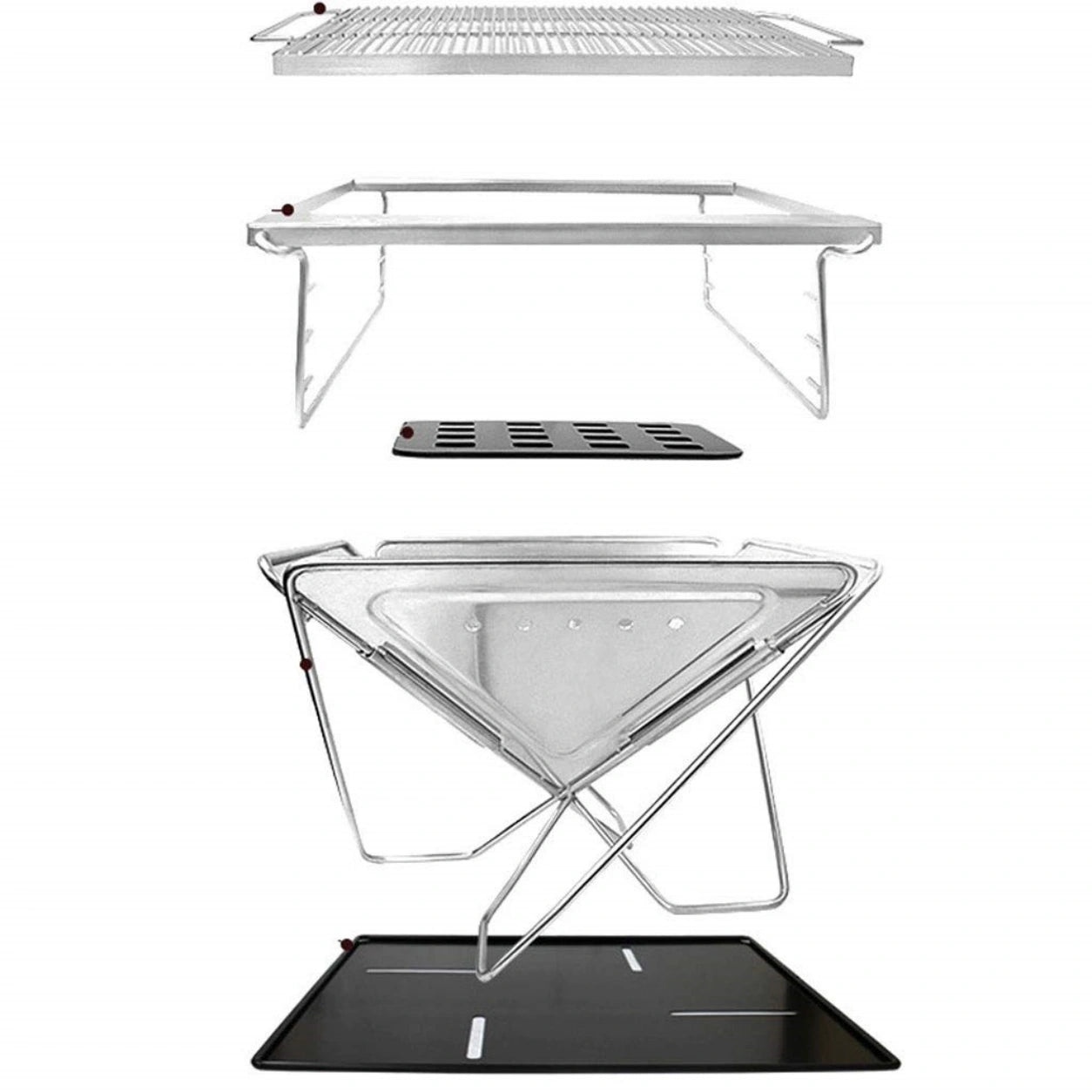 Stainless Steel Charcoal Grill