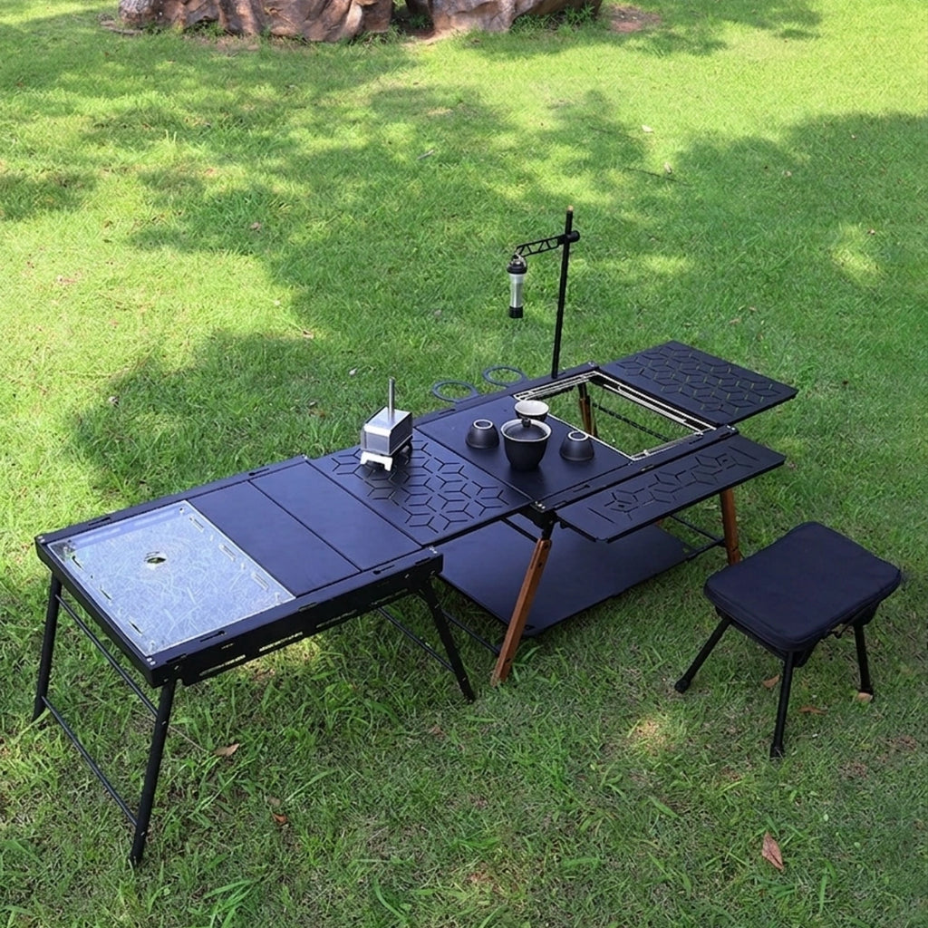 Two-Unit IGT Modular Camp Table