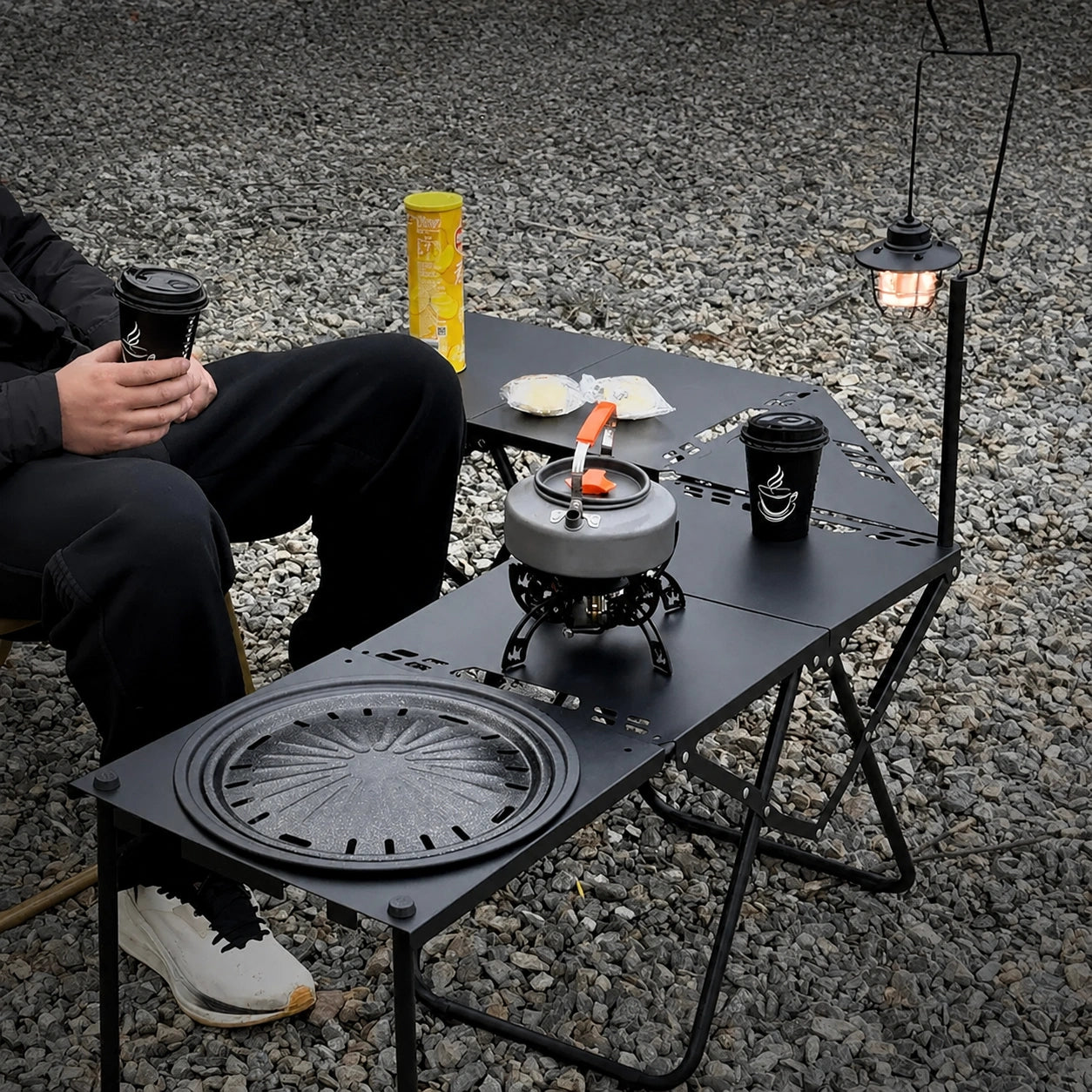 Portable IGT Folding Camp Table