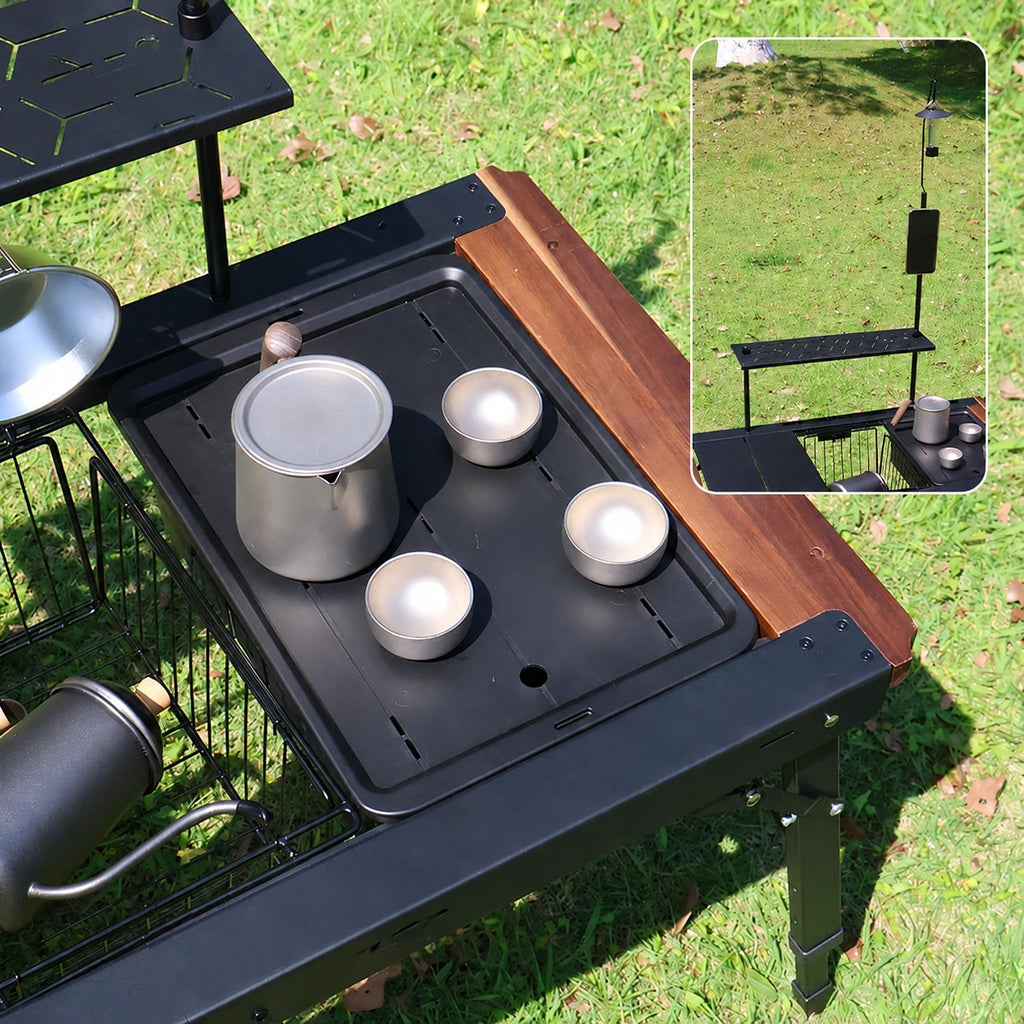 IGT Three-Unit Modular Camping Table