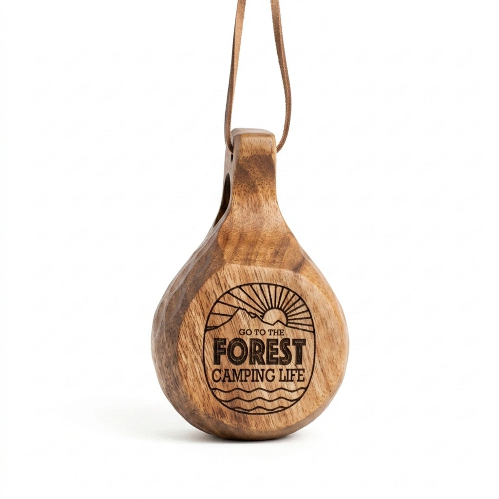 Hand Carved Solid Wood Kuksa Cup