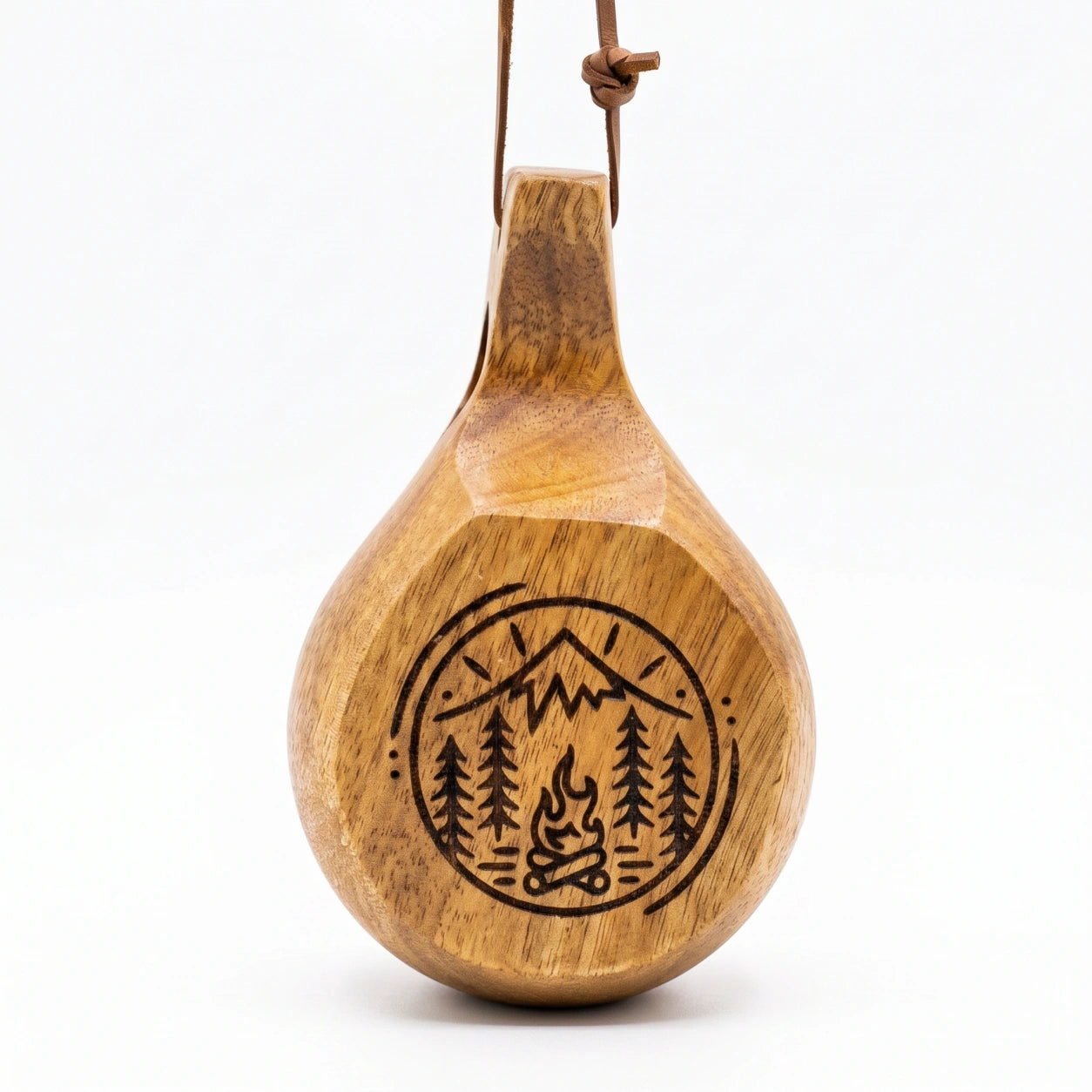 Hand Carved Acacia Wood Kuksa Cup