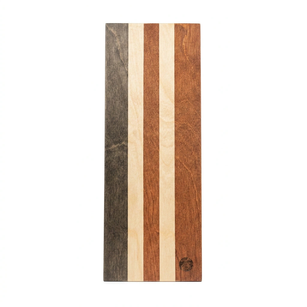 IGT Modular Wood Table Board – Brown Striped 1-Unit & Half-Unit