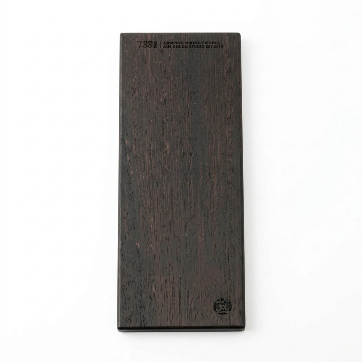 IGT Wenge Wood Table Board – 0.5 Unit Natural Wood Insert