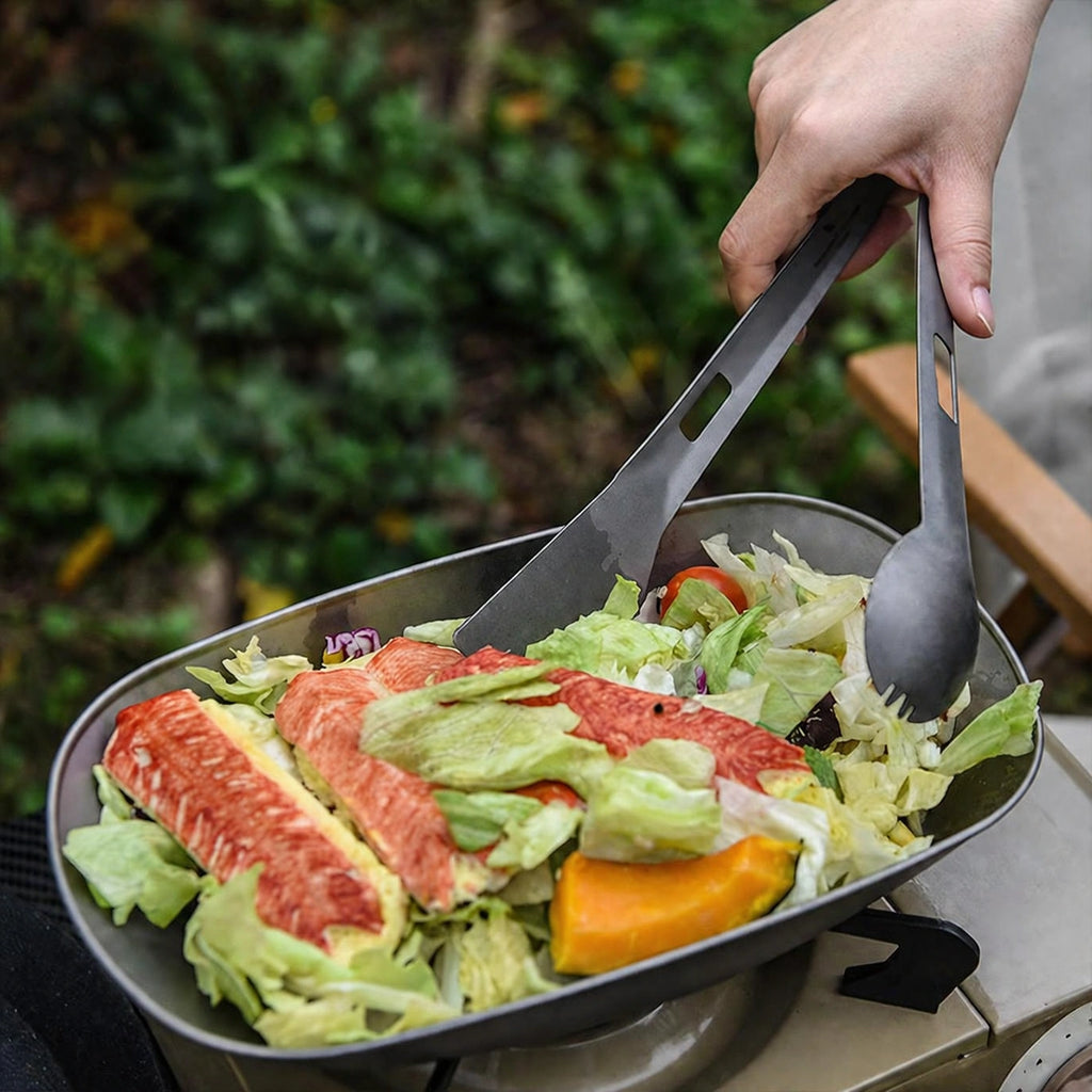 Titanium Detachable Cooking Tongs