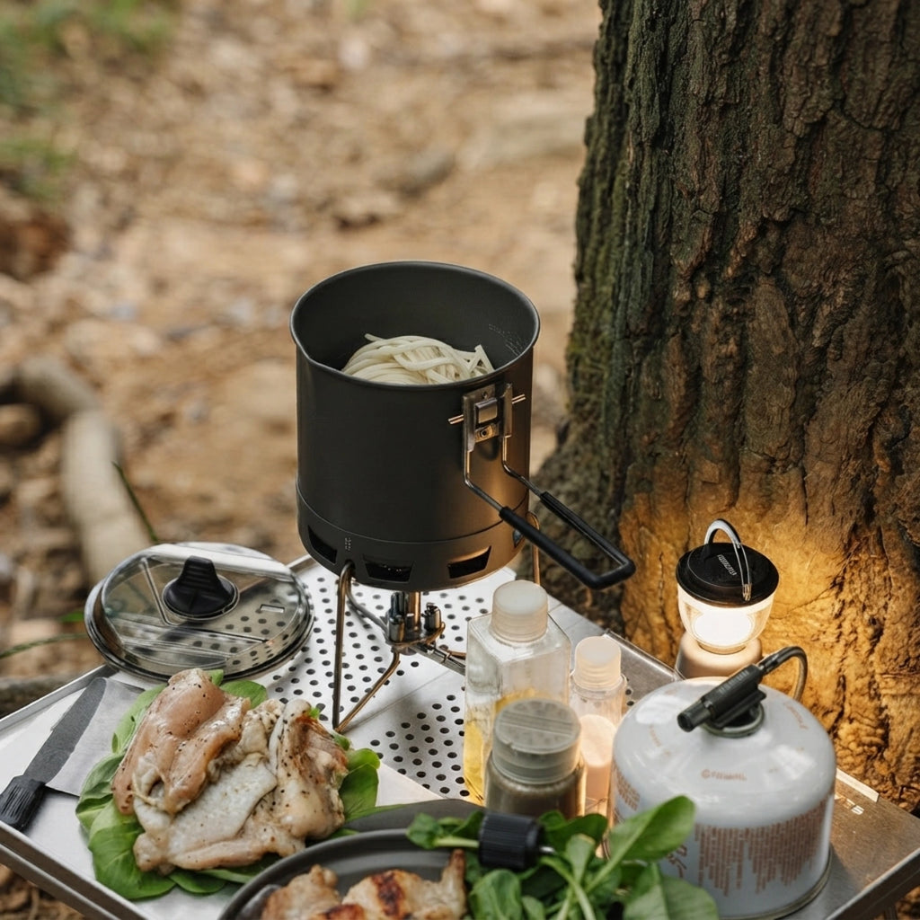 Titanium Remote Camping Stove