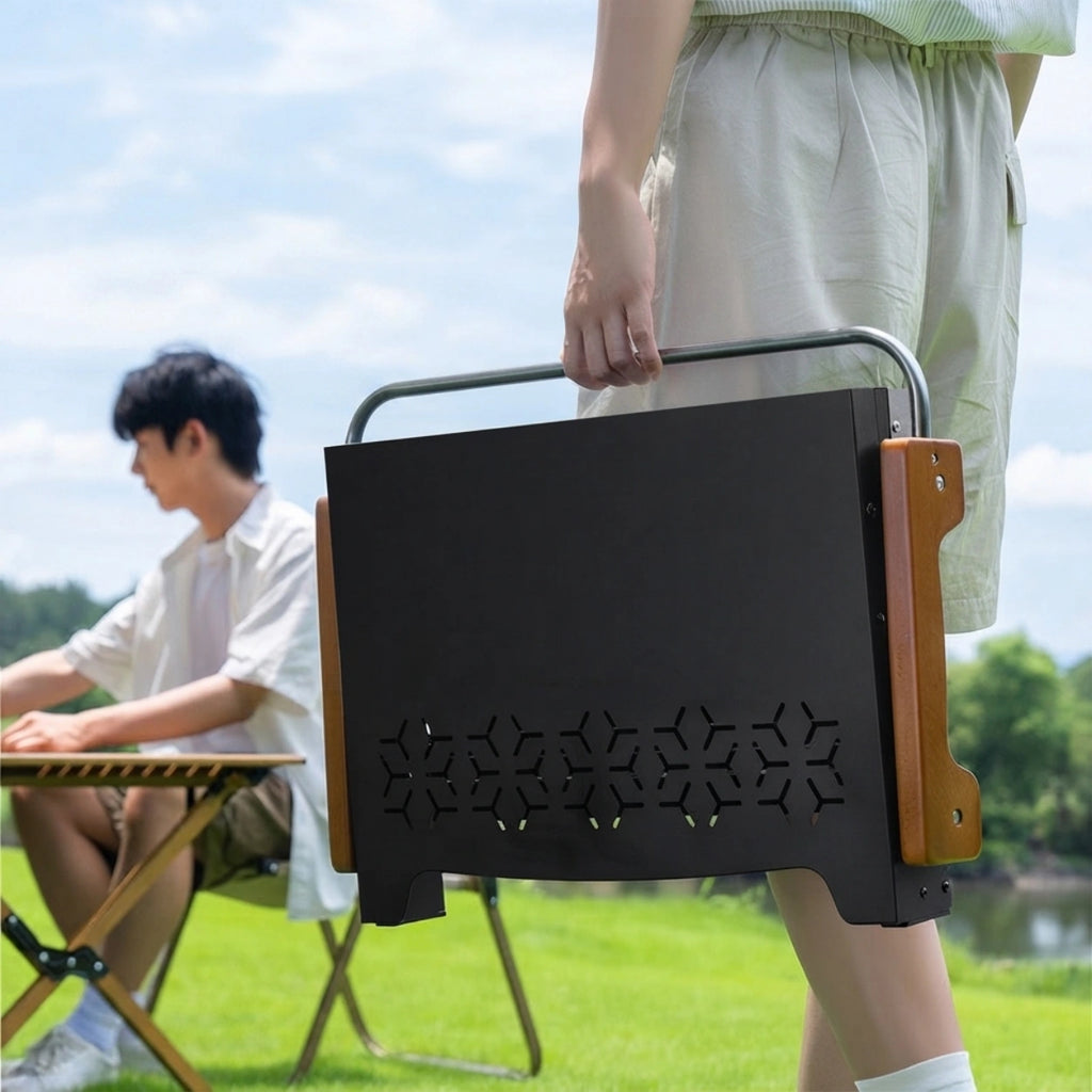 Portable Folding Charcoal Grill