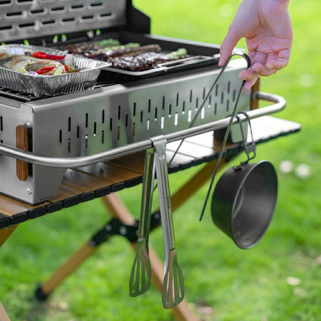 Portable Folding Charcoal Grill